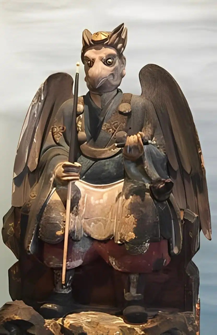 Tengu (天狗): Seres misticos das montanhas 4 Karasu Tengu
