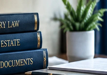 Professional notary reference books and documents