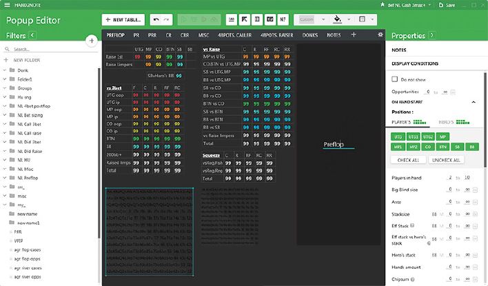 Simple Stats In Hand2note 3 - Gorgeous Mountain Pattern - 8K