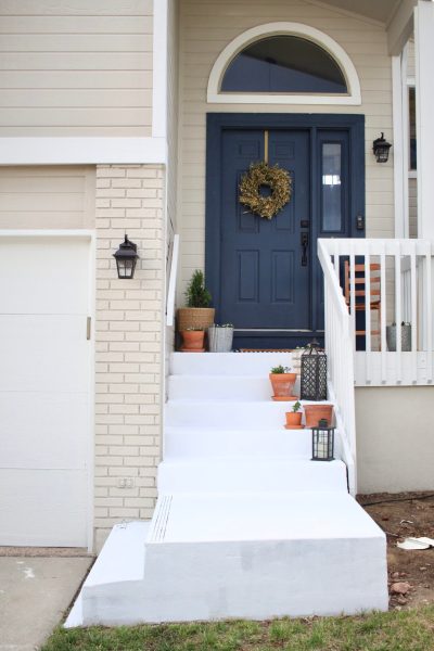 Painted Concrete Porch Just Paint it Series