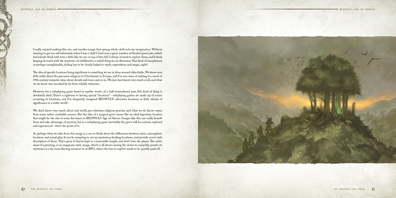 The BEOWULF Art Book with free PDF – Handiwork Games