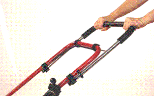 handle extender lawn mower