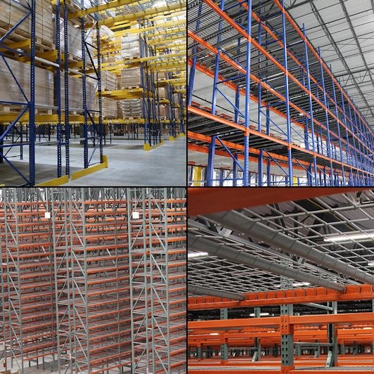 Standard Interchangeable Roll-Formed Pallet Racking