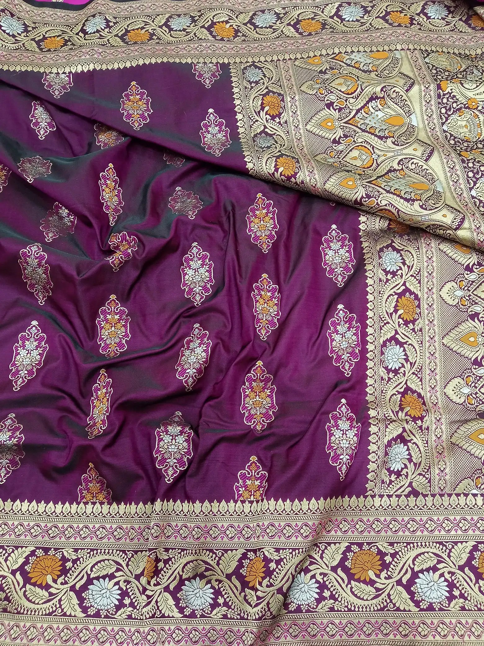 Banarasi Satin Silk Sarees