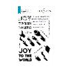 Joy To The World Typography Stamp