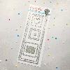 Postage Stamp Slimline Die Set
