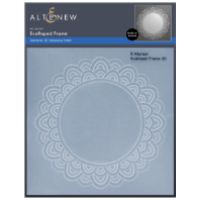 Scallop Frame 3d Embossing Folder