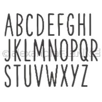 Sans Serif Alphabet 