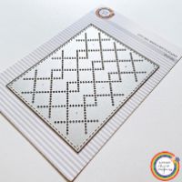 Stitched Argyle Cover die
