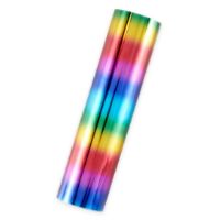 Mini Rainbow Stripe Glimmer Foil