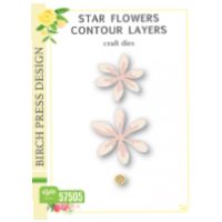 Star Flowers Contour Layers
