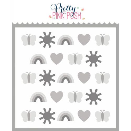 Happy Days Layering Stencils
