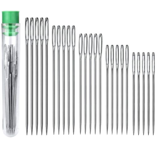 25pcs Big Eye Needles