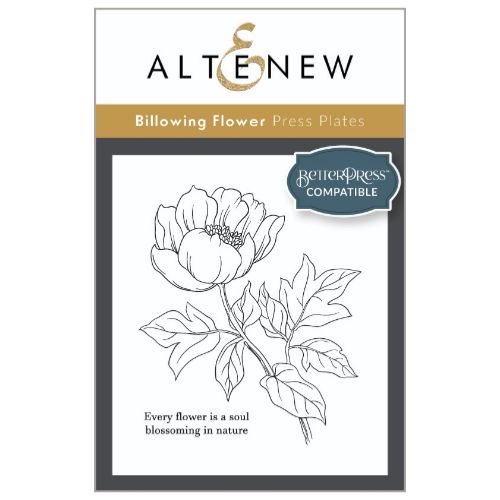 Billowing Flower Press Plates