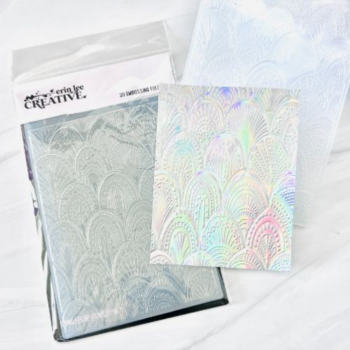 Art Deco 3d Embossing Folder