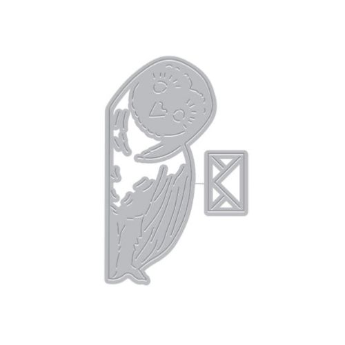 Peeking Owl Fancy Die