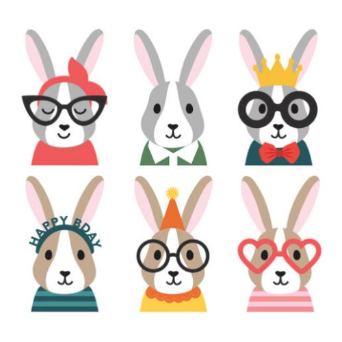 Market Blooms - Rabbit