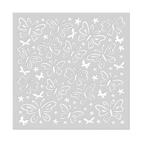 Butterfly Pattern Stencil
