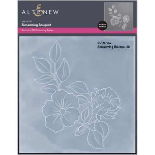 Blossoming Bouquet 3D Embossing Folder