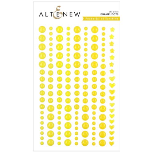 Yellow Enamel Dots