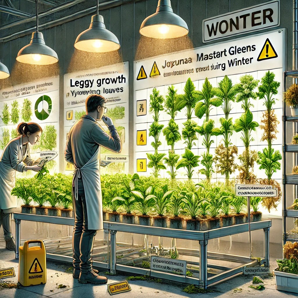 寒冷期に起こりやすいトラブルと対策(徒長- 病害など)