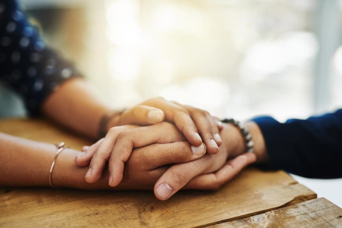 The importance of feeling held