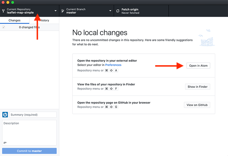 Github Desktop And Atom Editor To Code Efficiently Hands On Data Visualization