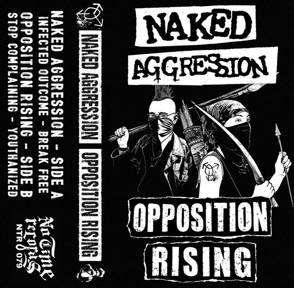 Naked Aggression Opposition Rising Split TAPE