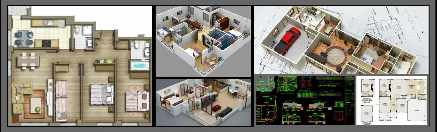 2d 3d Matterport Drafting Services
