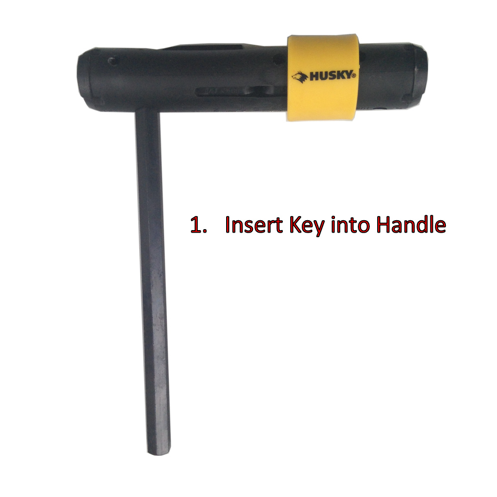 Husky Hex Key Set Torque Handle Hand Tool Essentials