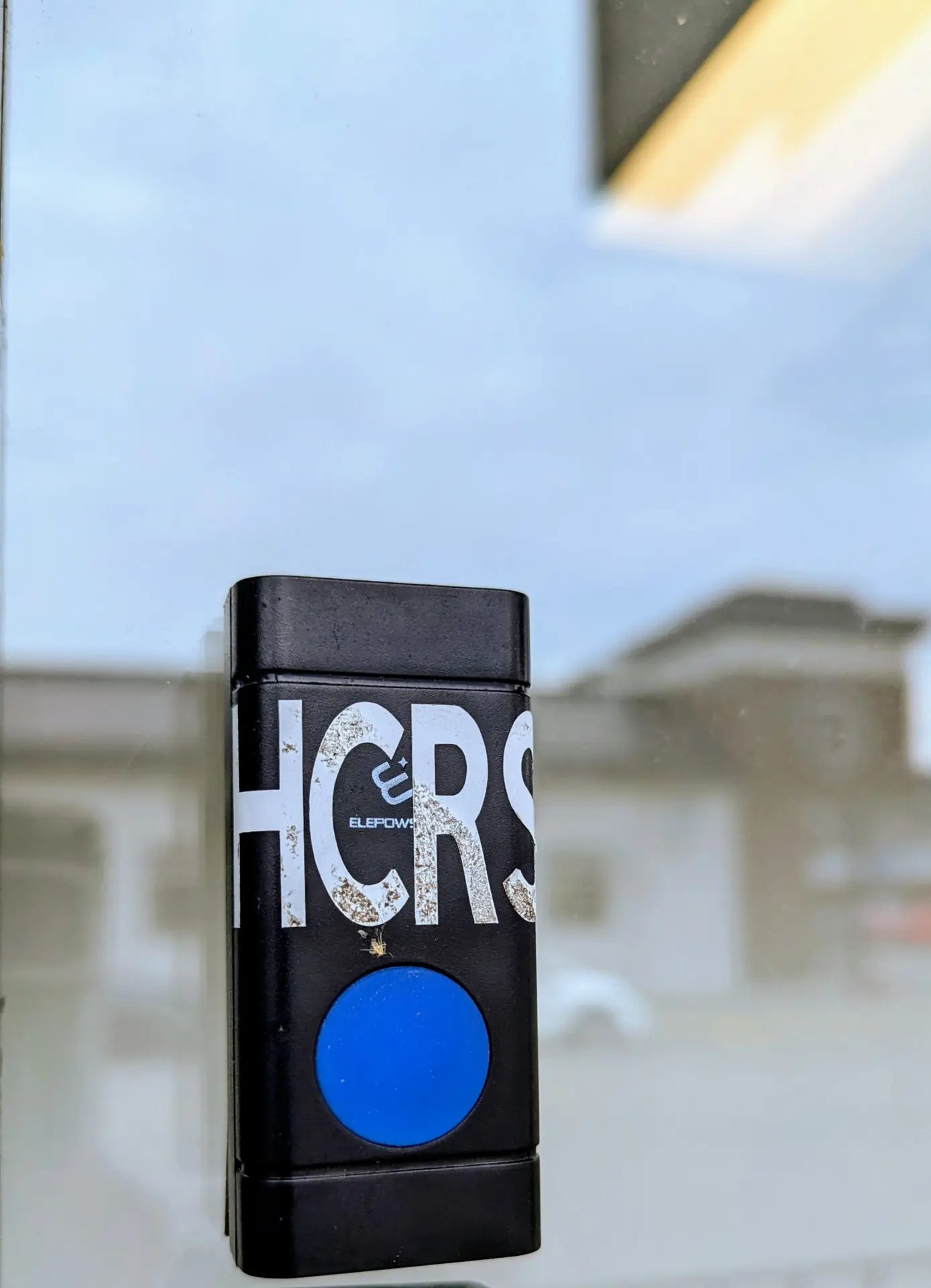 The old doorbell isn't connected to the Ring camera but still alerts us.