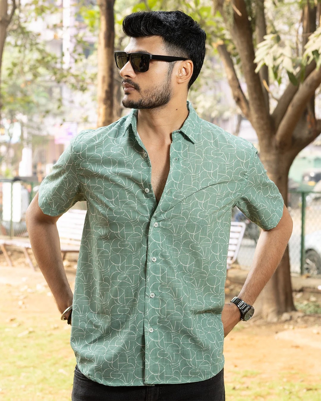 Half Sleeve Shirt - hangintrend.com