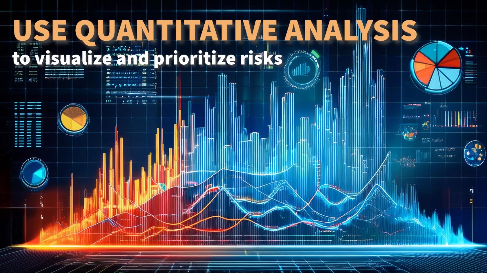Visual representation of quantitative analysis for prioritizing risks in M&A due diligence processes.