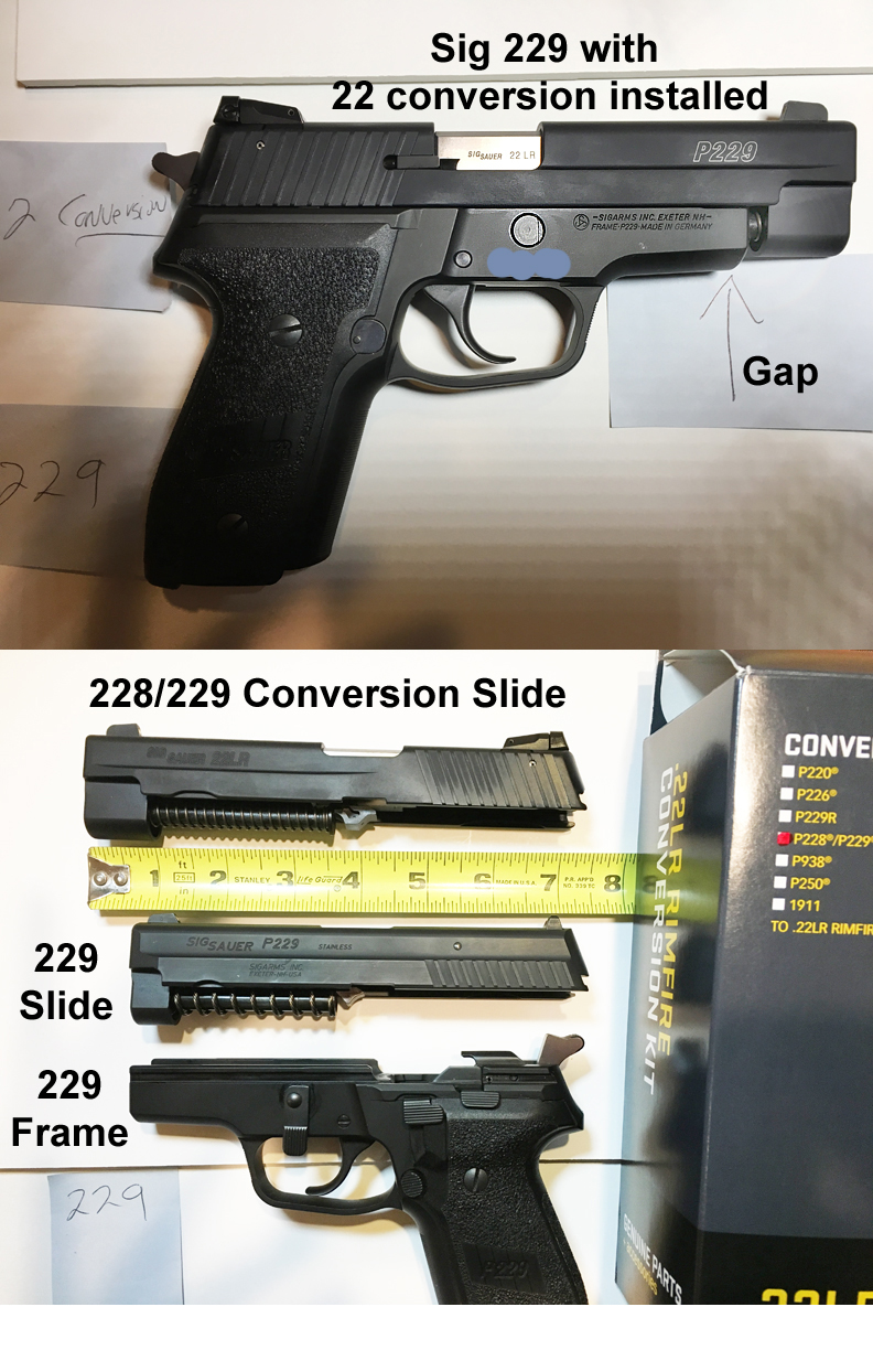 Range Report Sig Sauer S Best Pistol The P229 The Shooter S Log Sig P229 caliber conversion in seconds.