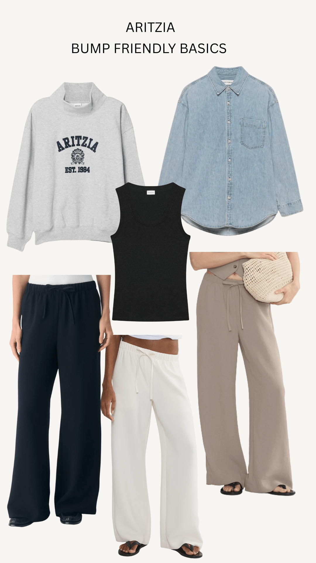 ARITZIA: Bump Friendly Basics