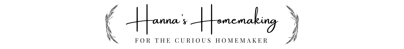 Hanna's Homemaking Logo