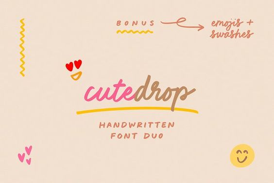 11 Cute drop