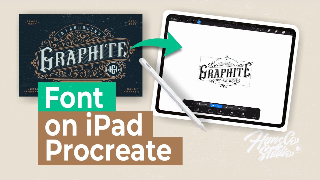 Procreate font 4