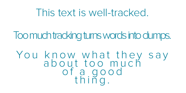 Text Tracking