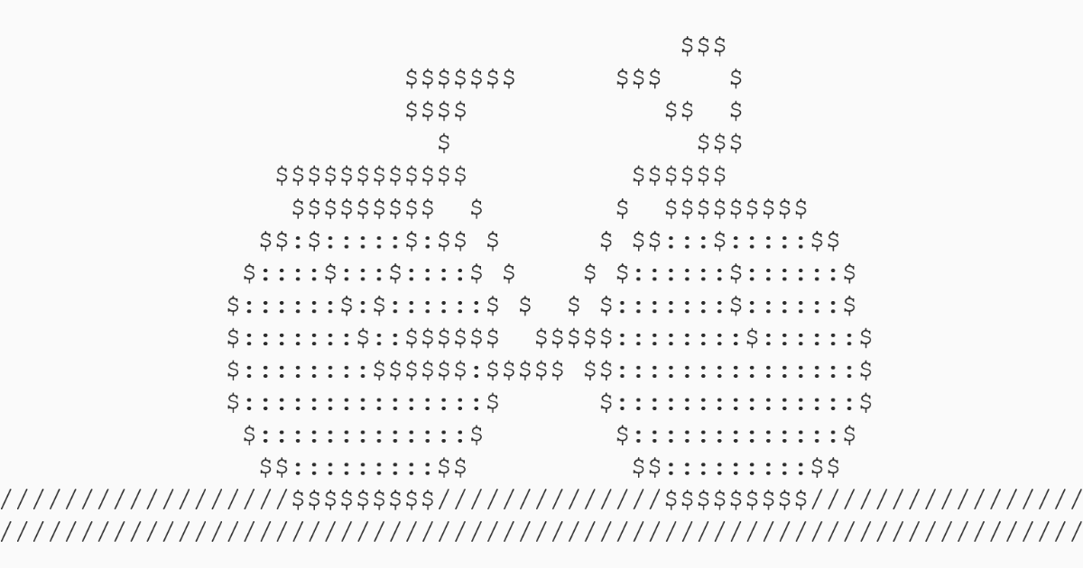 An example output of the Typewriter Art Decoder shows an image of a bicycle rendered in typewriter written characters