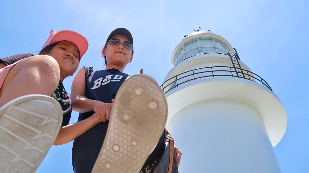 新北景點/貢寮景點/三貂角燈塔/只要靜靜的經過夜總會就可以來到台灣最東邊的美麗燈塔