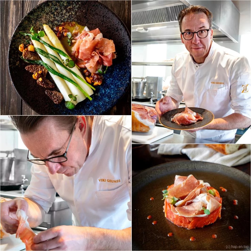 Driesterrenchef Viki Geunes verrast met Parmaham en deelt zijn recepten!