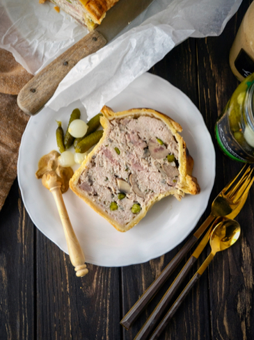 De paté en croûte van Gwenn