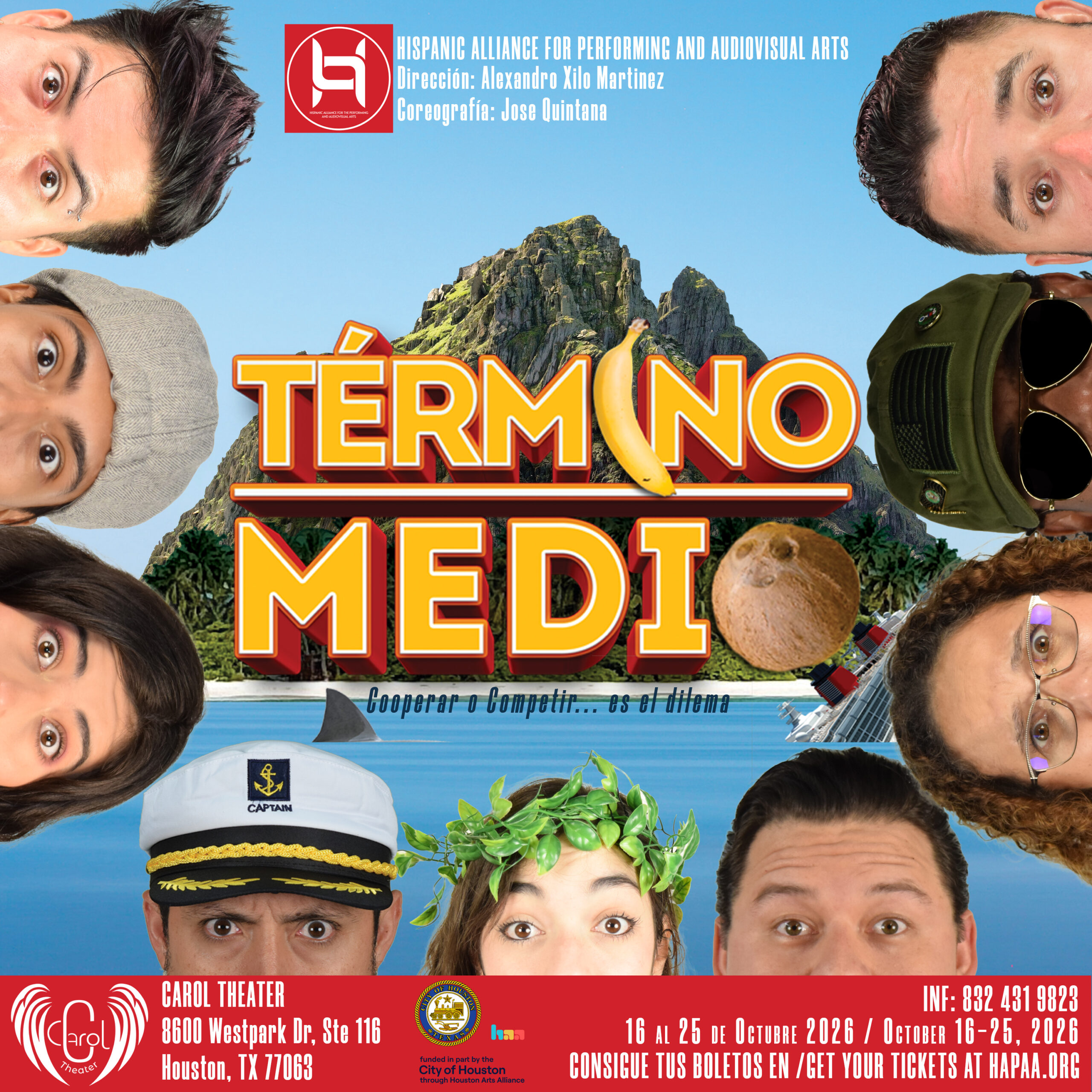 Termino Medio - Obra de Teatro en Español - Houston TX