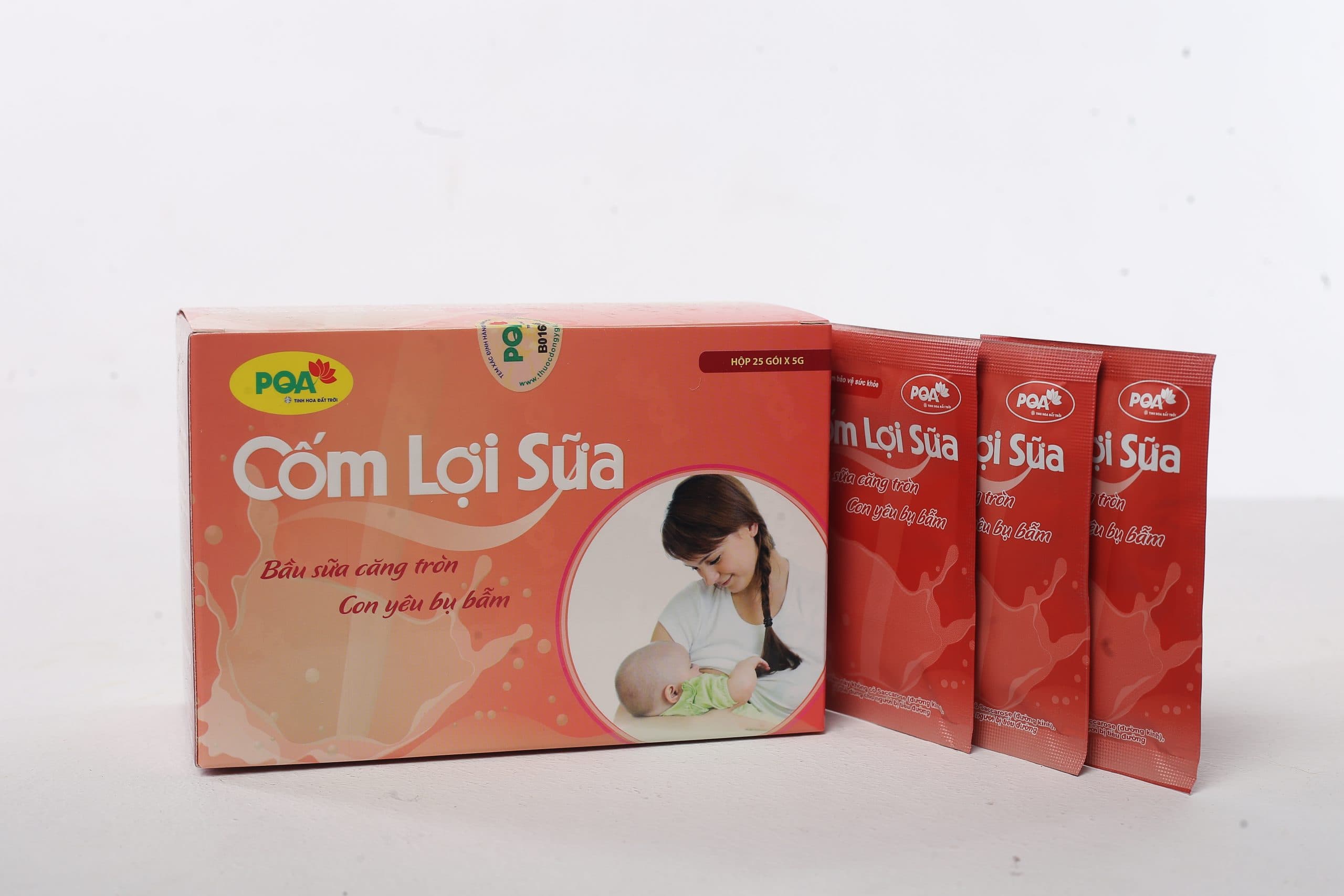 Cốm lợi sữa Pqa