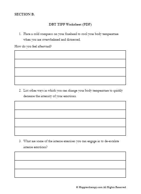 Dbt tipp worksheet