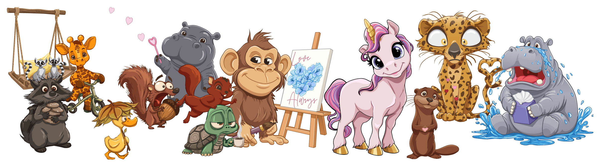 Animal Antics web banner