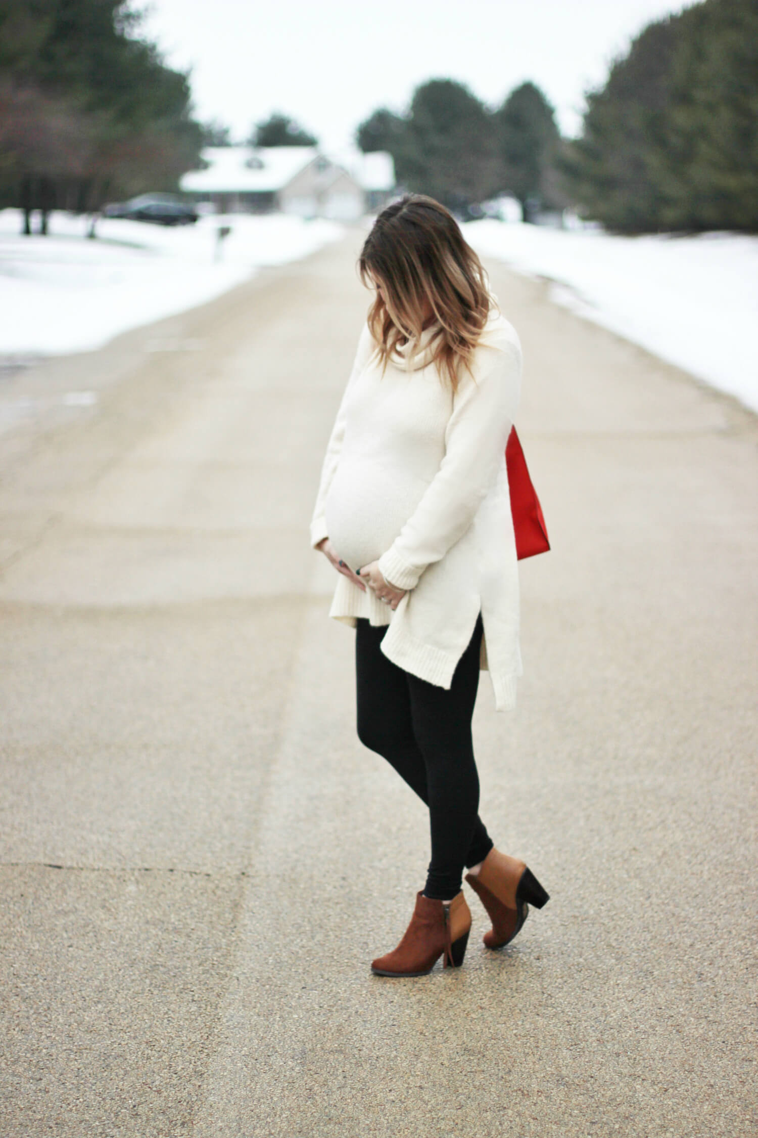 Dressing the Bump Winter Weather trista peterson