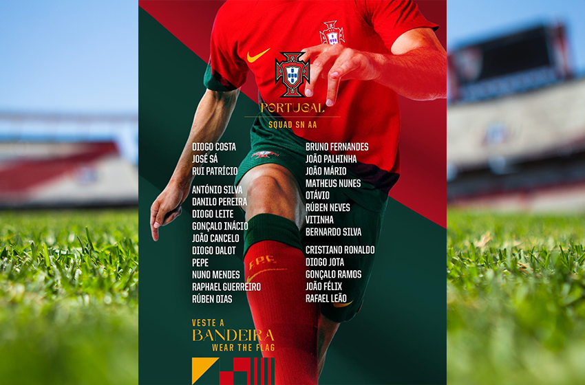 LE SÉLECTIONNEUR DU PORTUGAL ROBERTO MARTINEZ A DÉVOILÉ SA PREMIÈRE LISTE DE JOEURS OFFICIELS