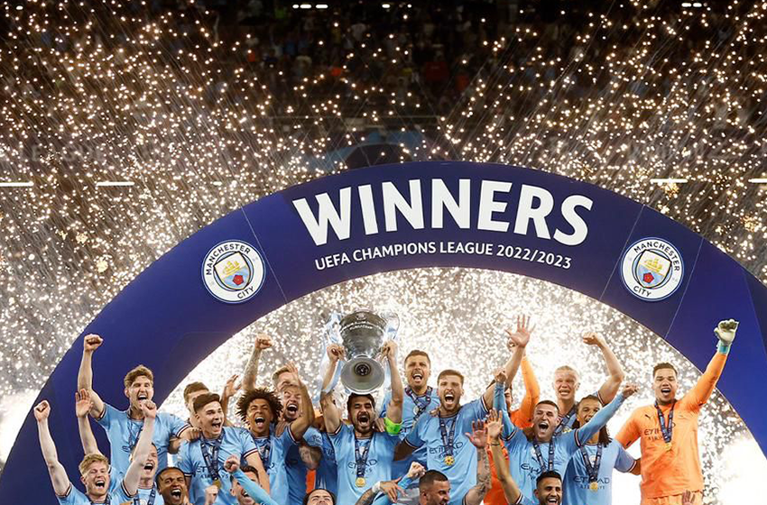 <strong>LIGUE DES CHAMPIONS. MANCHESTER CITY SUR LE TOIT DE L’EUROPE, DÉSILLUSION POUR L’INTER MILAN!</strong>